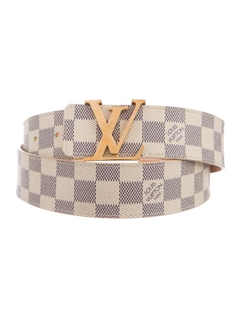 louis vuitton belt damier azur|louis vuitton damier cobalt belt.